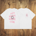 ASSC Pink Crack White Tee