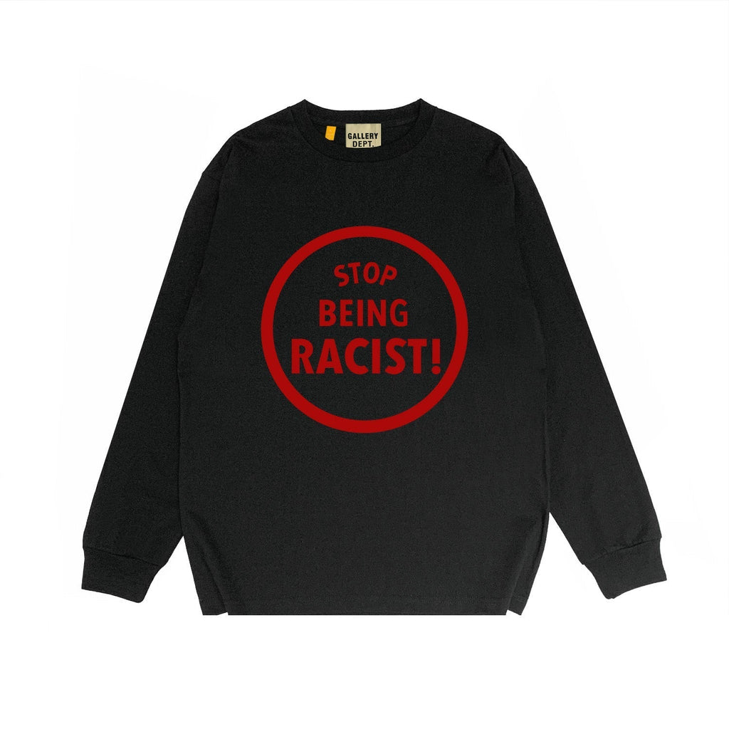 Gallery Dept Long Sleeved Shirt Fashion Brand Long Sleeve Long-Sleeved T-shirt Blouse
