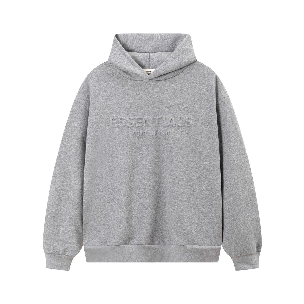 Fear of God Embossed Letter Fleece Lined Pullover Hoodie