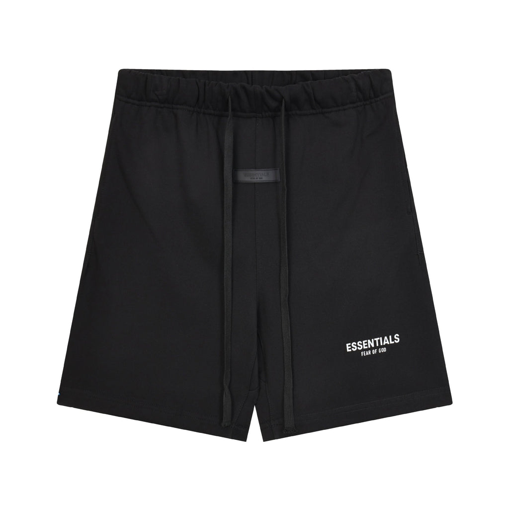 Fear Of God Essentials Rubber Small Letter Sweat Shorts Streetwear