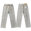 Corteiz Heavyweight Denim Pants Grey