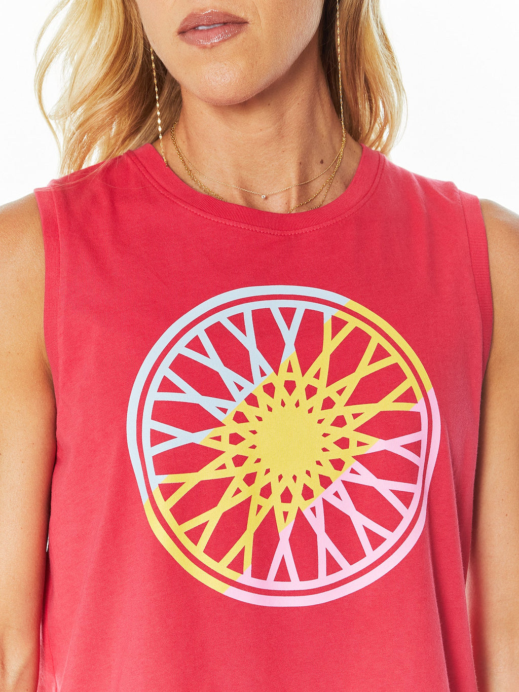 PINK RENEE TANK