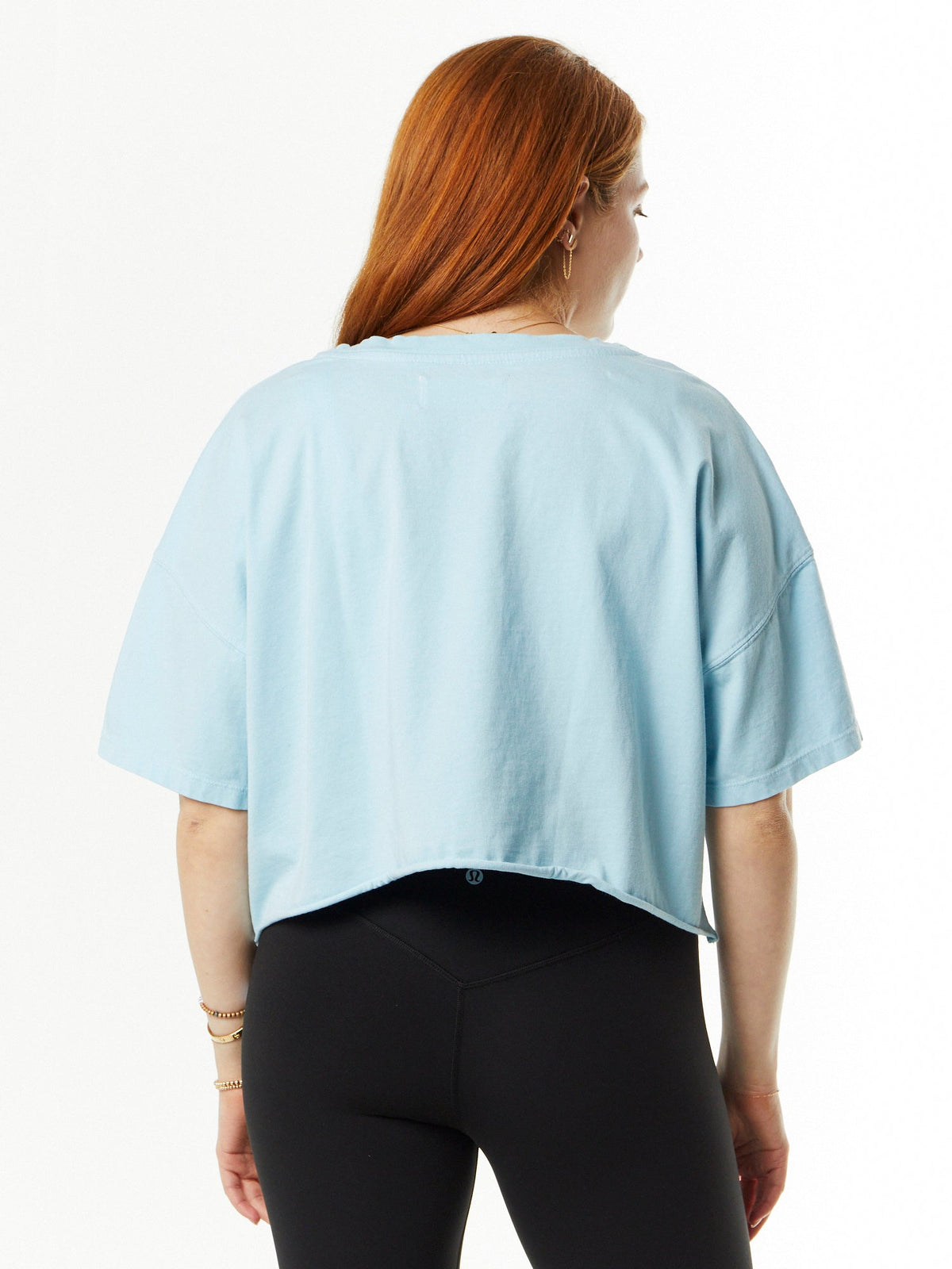 EMILY BOYFRIEND TEE BLUE COGA