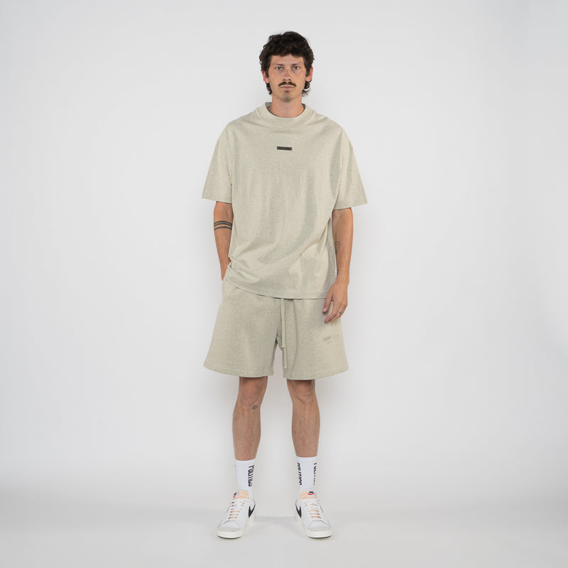 Fear Of God Essentials Classic Fit Tee - Heather Stone