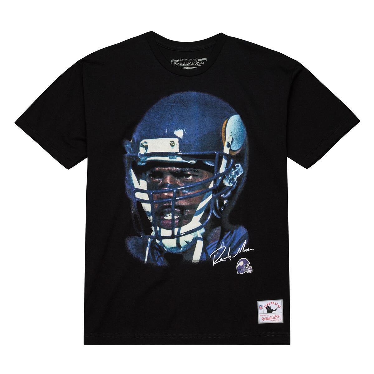 M&N NFL Vikings Randy Moss Real Big Face Tee