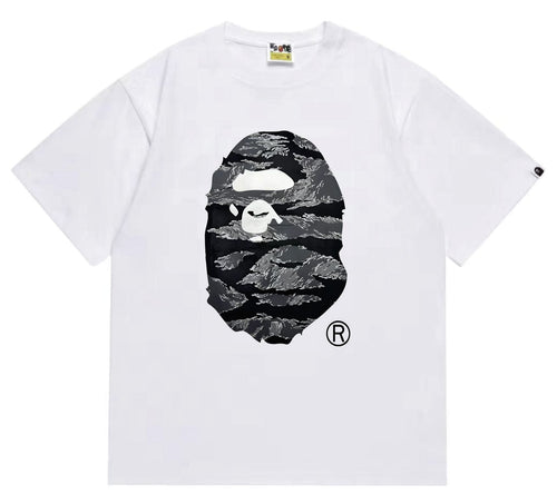 BAPE Front-and-Back Graphic Short-Sleeve T-Shirt
