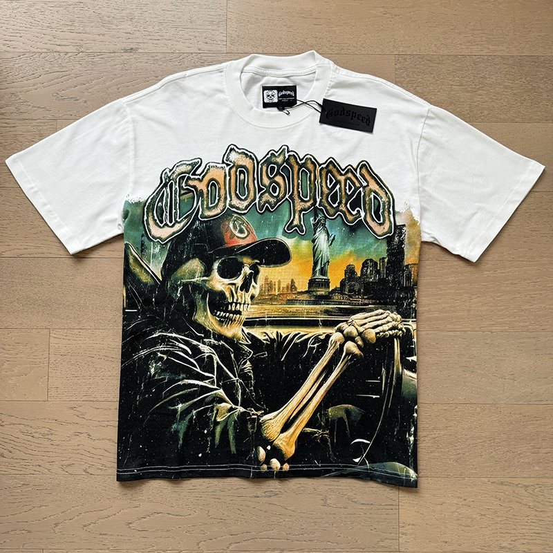 Godspeed Rock Graphic Short-Sleeve T-Shirt