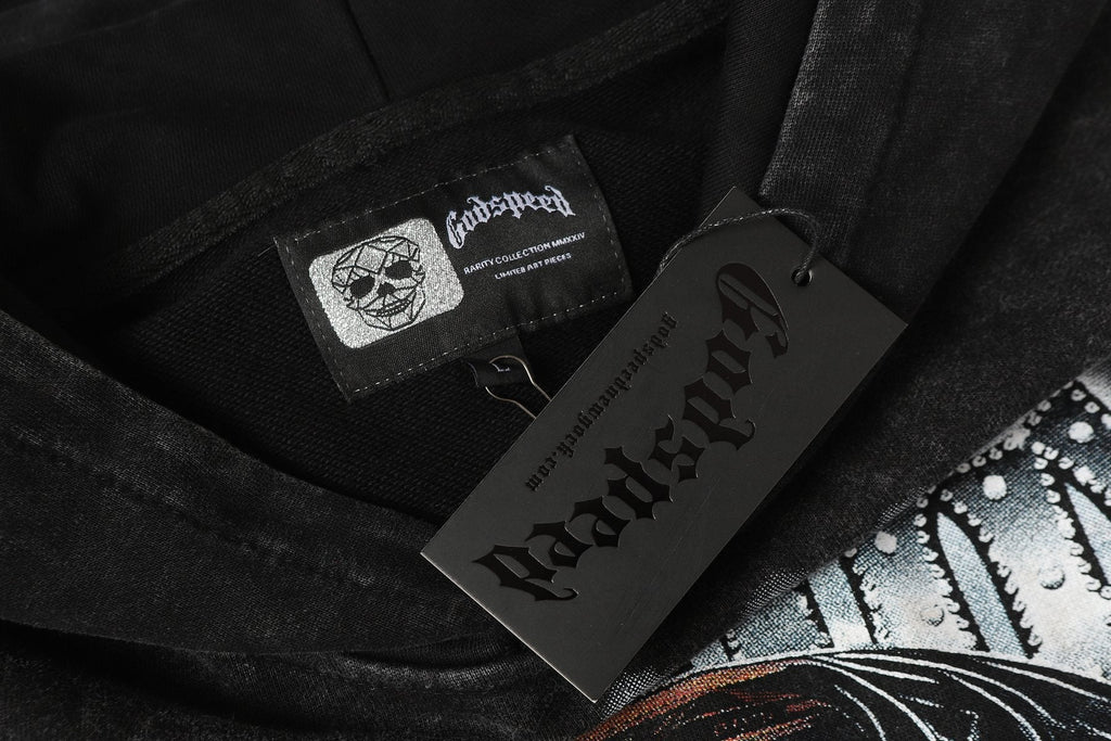 Godspeed Race Before Death Skull Graphic Hoodie