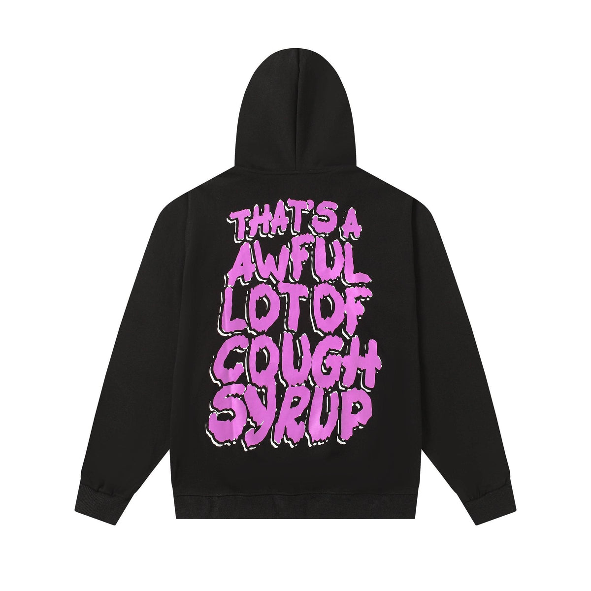 THAT'S A AWFUL LOT OF COUGH SYRUP Angel Tears Graphic Hoodie