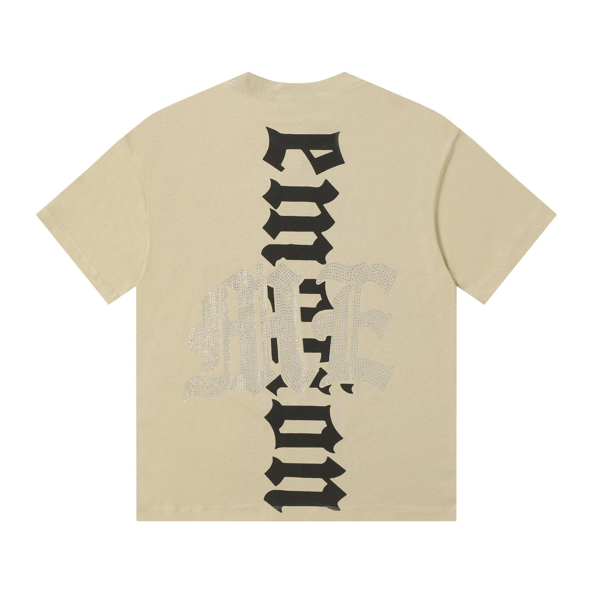 MIXED EMOTION Godspeed Rhinestone Graphic T-Shirt