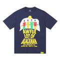 THAT'S A AWFUL LOT OF COUGH SYRUP Navy Graphic Short-Sleeve T-Shirt