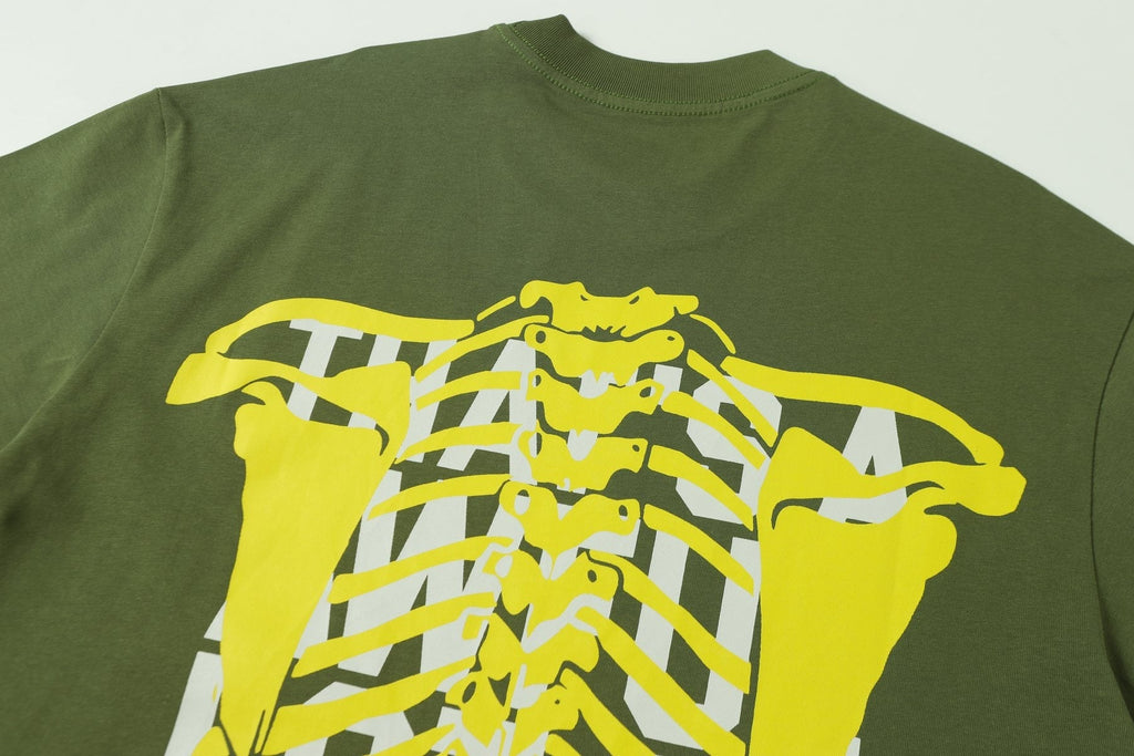 THAT'S A AWFUL LOT OF COUGH SYRUP Ribcage Graphic T-Shirt