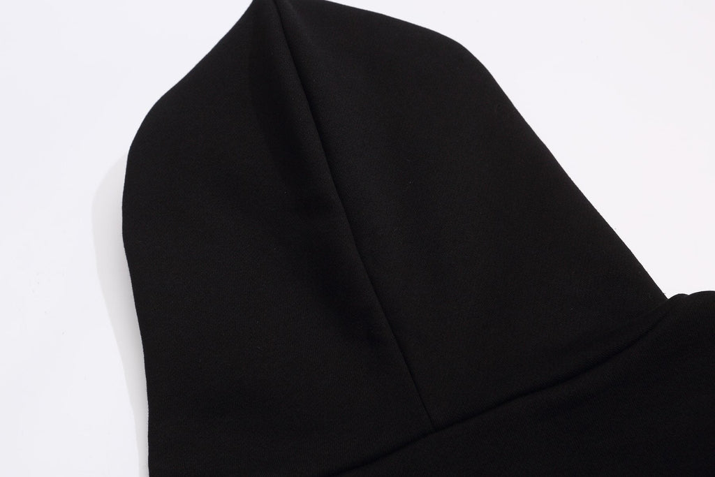 Fear of God Essentials Arched Graphic Hoodie in Black