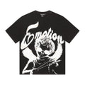 MIXED EMOTION Pearl Script Graphic T-Shirt