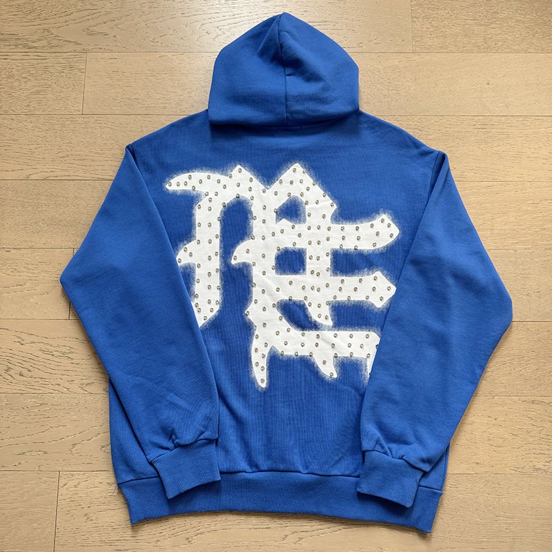 MIXED EMOTION Back Graphic Zip Hoodie