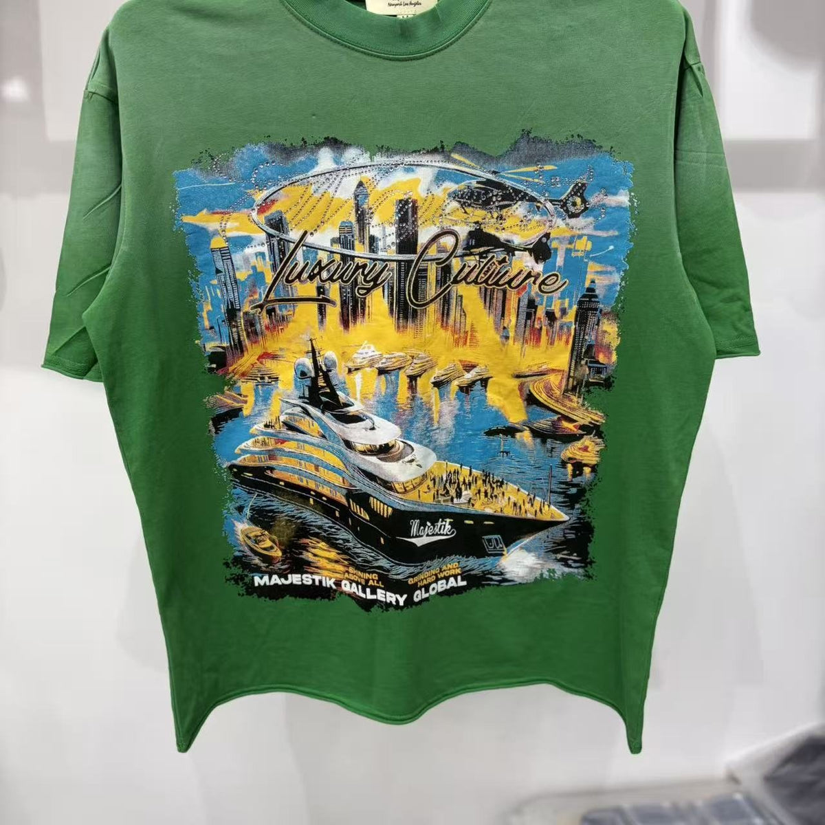 MAJESTIK Luxury Culture Yacht Graphic T-Shirt