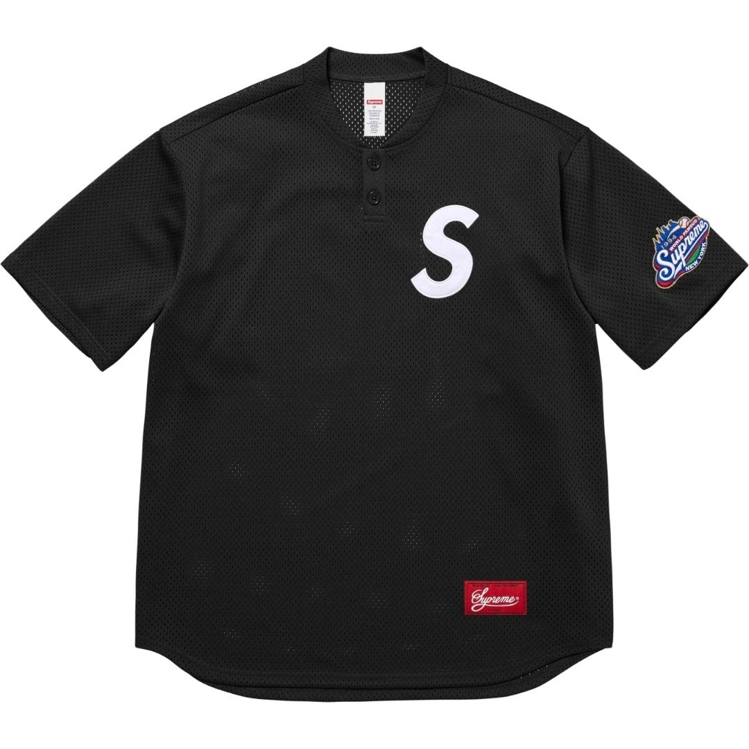 Supreme Back Number Baseball-Style Jersey T-Shirt