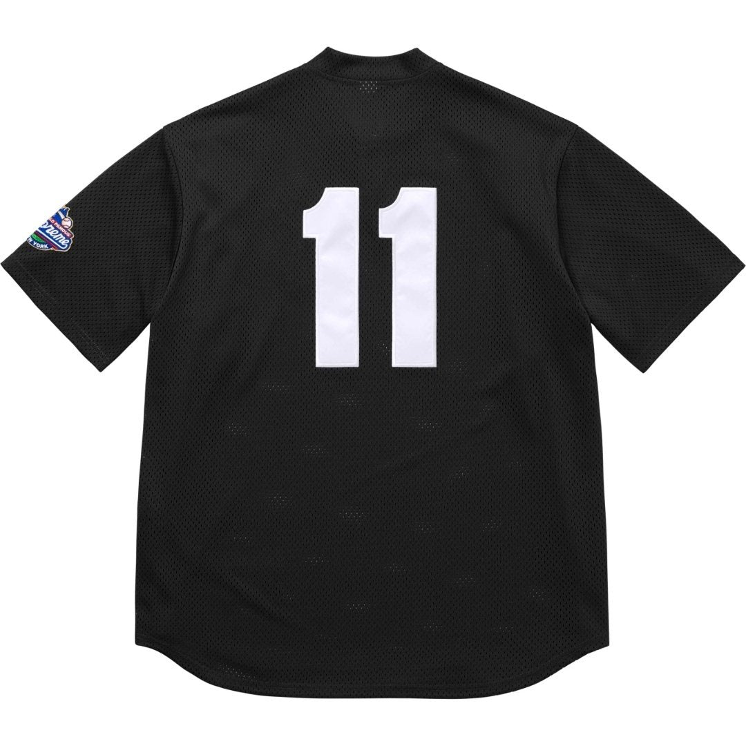 Supreme Back Number Baseball-Style Jersey T-Shirt