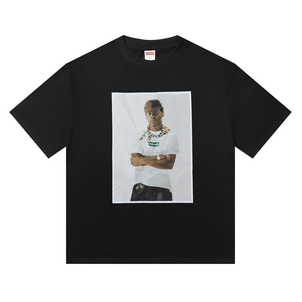 Supreme Tyler the Creator Portrait Graphic T-Shirt