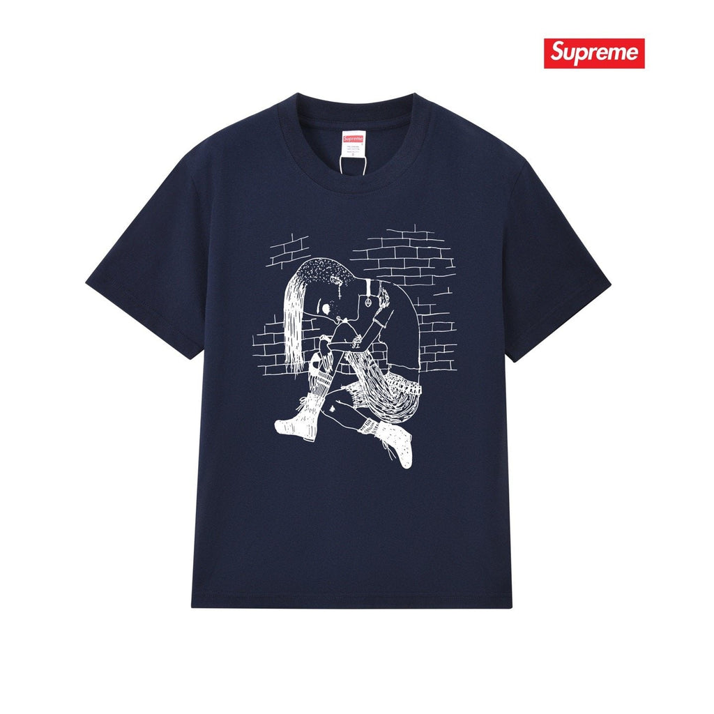 Supreme Front & Back Graphic T-Shirt