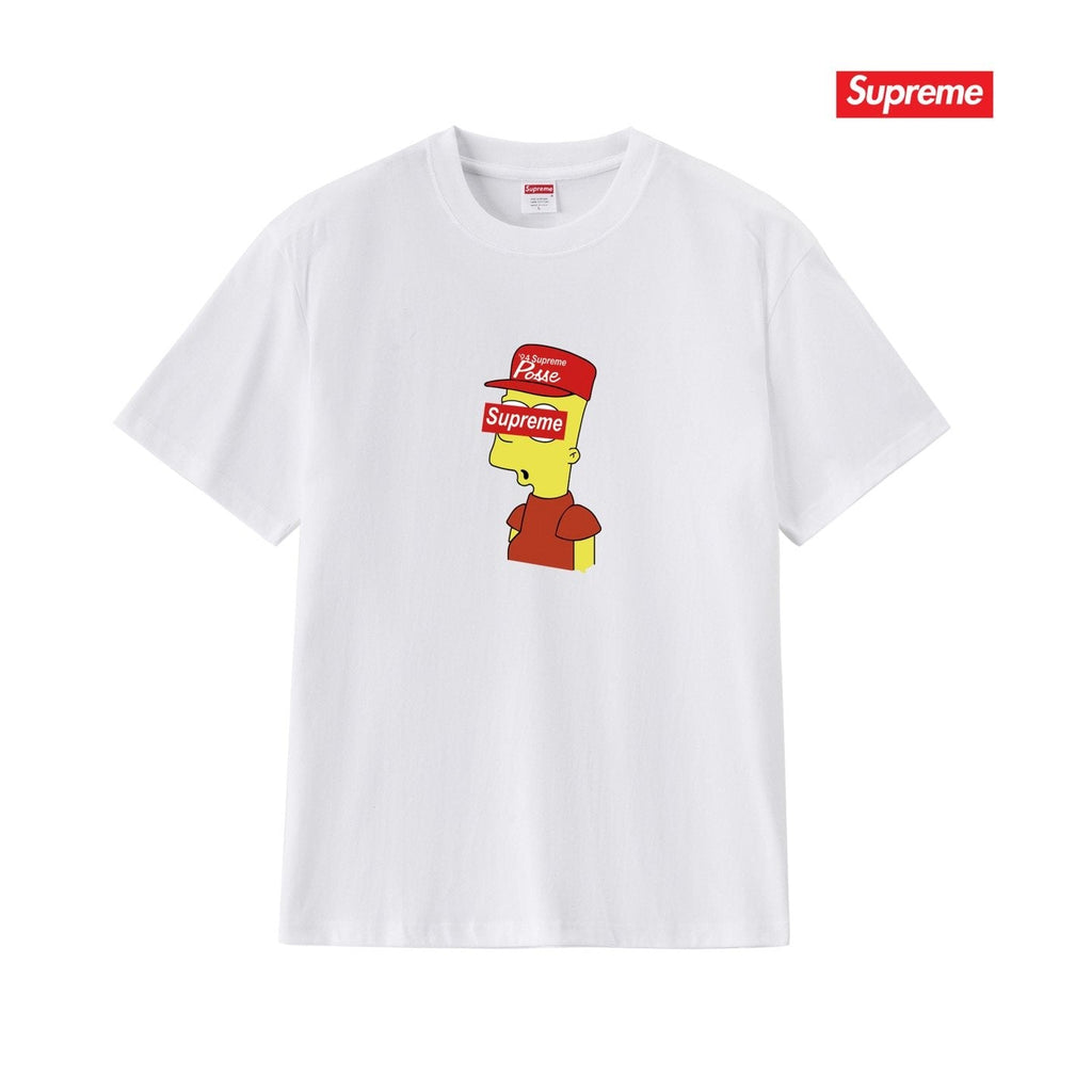 Supreme Cartoon Graphic Short-Sleeve T-Shirt