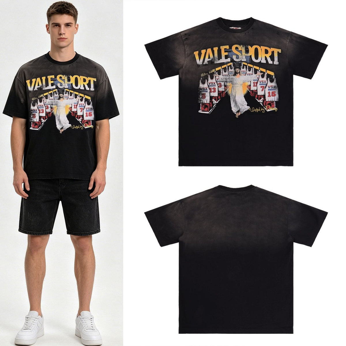 Valley Dreams Jesus Jersey Graphic T-Shirt