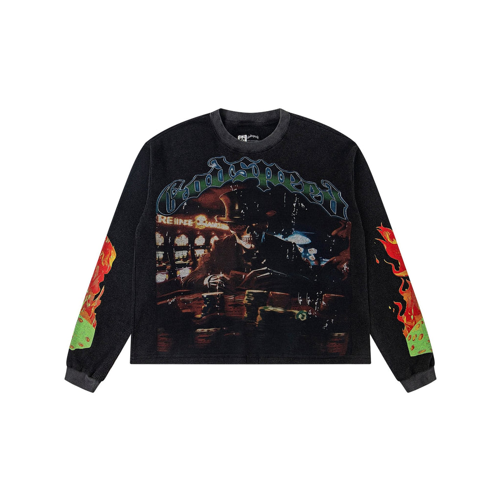 Godspeed E Pluribus Unum Graphic Long-Sleeve T-Shirt