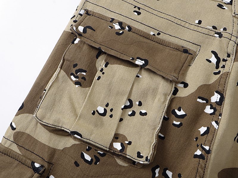 VALABASAS Tan Camo Cargo Pants