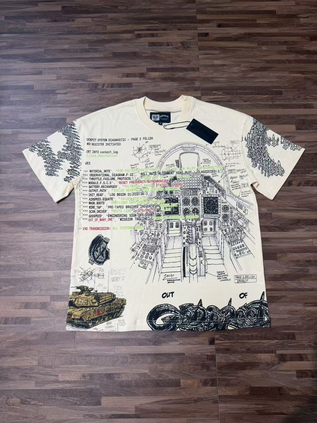 Godspeed Technical Mecha Graphic T-Shirt