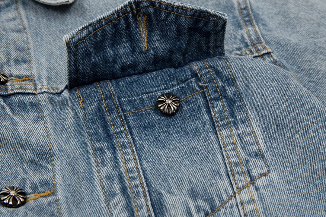 Chrome Hearts New Denim Jacket