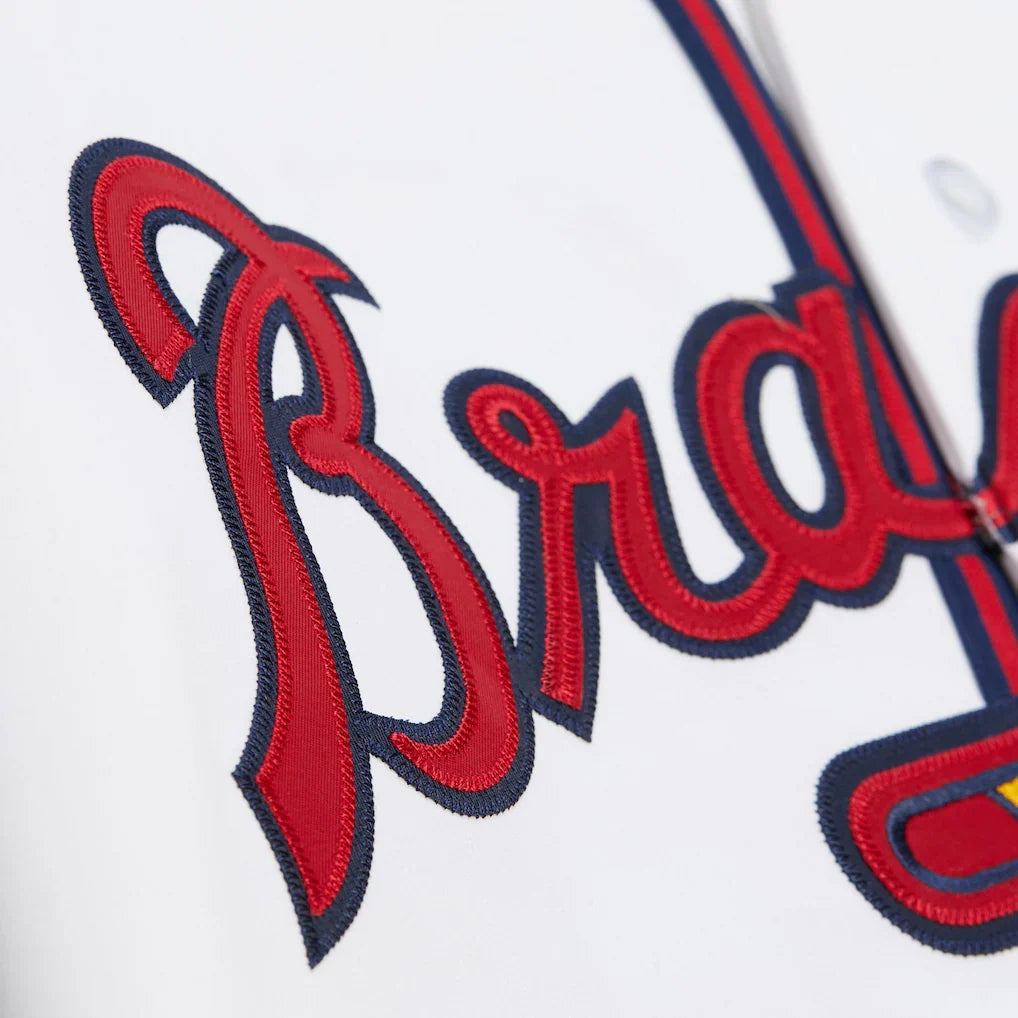 M&N MLB Atlanta Braves 1992 Deion Sanders Authentic Jersey