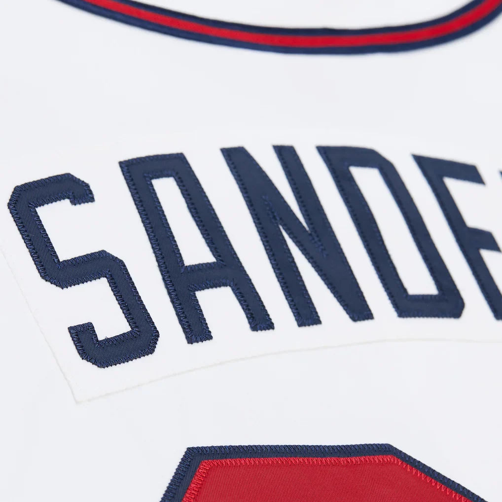 M&N MLB Atlanta Braves 1992 Deion Sanders Authentic Jersey