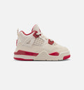 Air Jordan 4 Retro Valentine's Day Infant/Toddler – Pale Ivory/Sierra Red/Tough Red