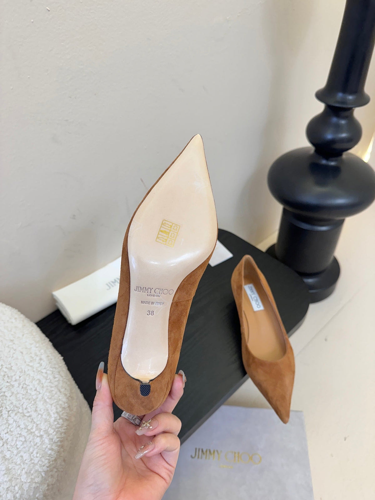Jimmy Choo Suede Pumps – 2025 Fall Collection