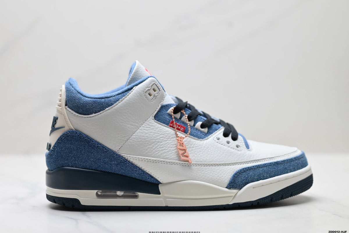 Jordan Legacy 312 Low White University Blue Navy Sneakers