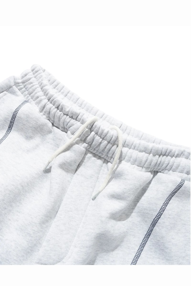 BUTTER LINES TRACK PANTS Ash Heather