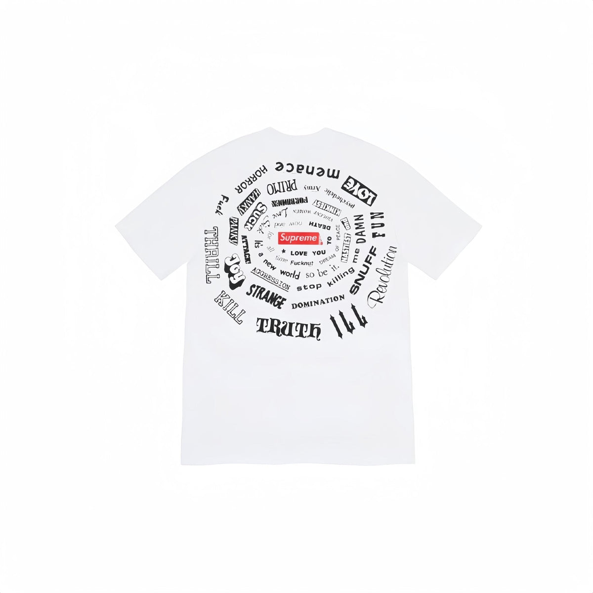 Supreme Spiral Graphic T-Shirt