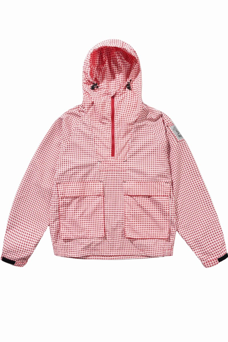 BUTTER TERRAIN ANORAK Red Gingham
