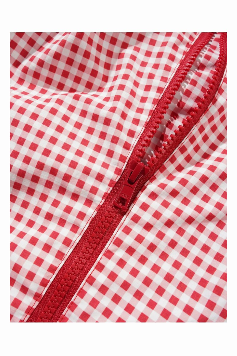 BUTTER TERRAIN ANORAK Red Gingham