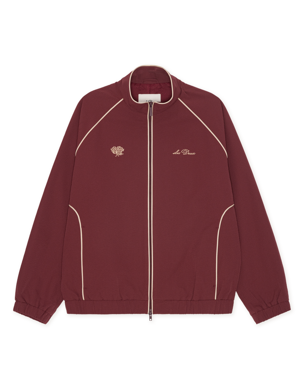 Les Deux Seersucker Track Jacket