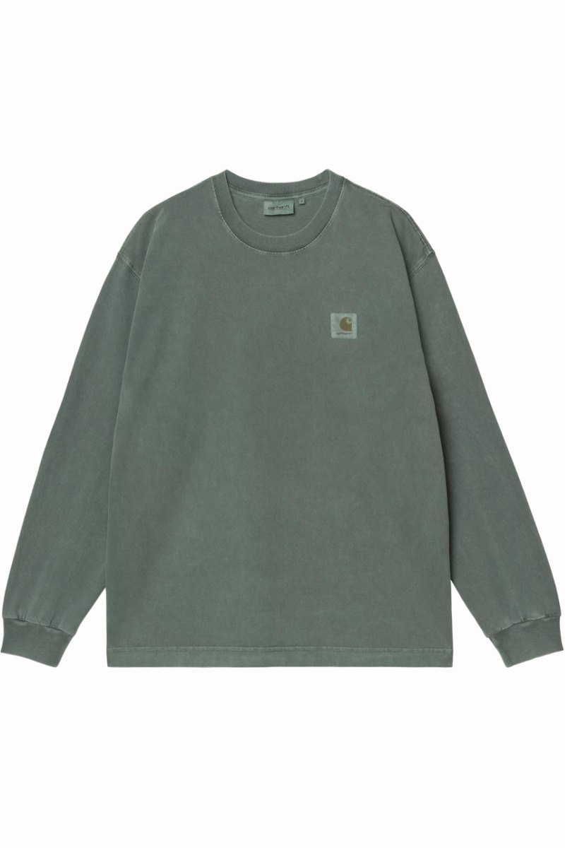 CARHARTT WIP L/S VISTA T-SHIRT Dark Scarab