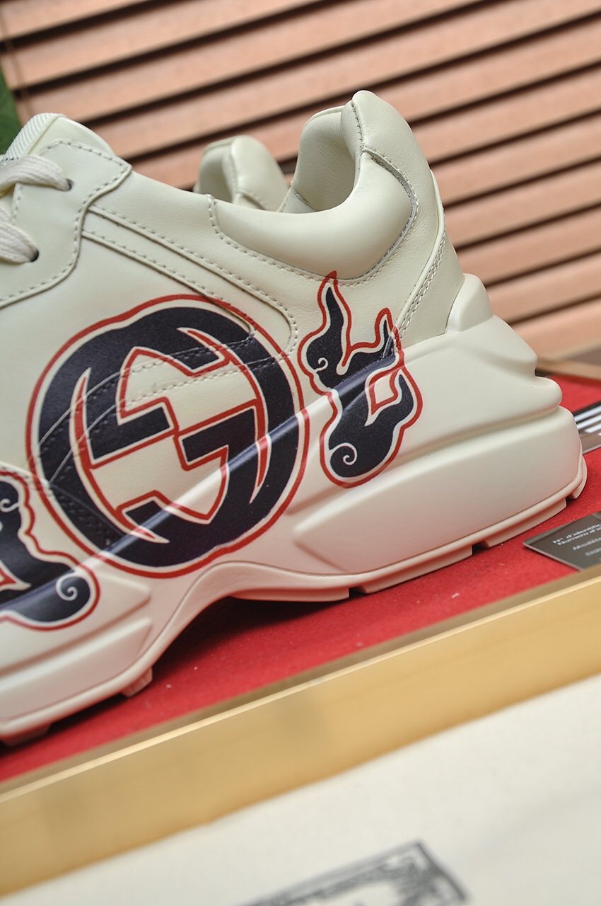 Gucci Off-White Emblem Sneakers