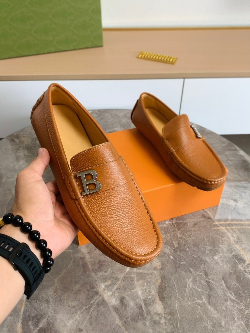 Men's Metal-Accent Loafers