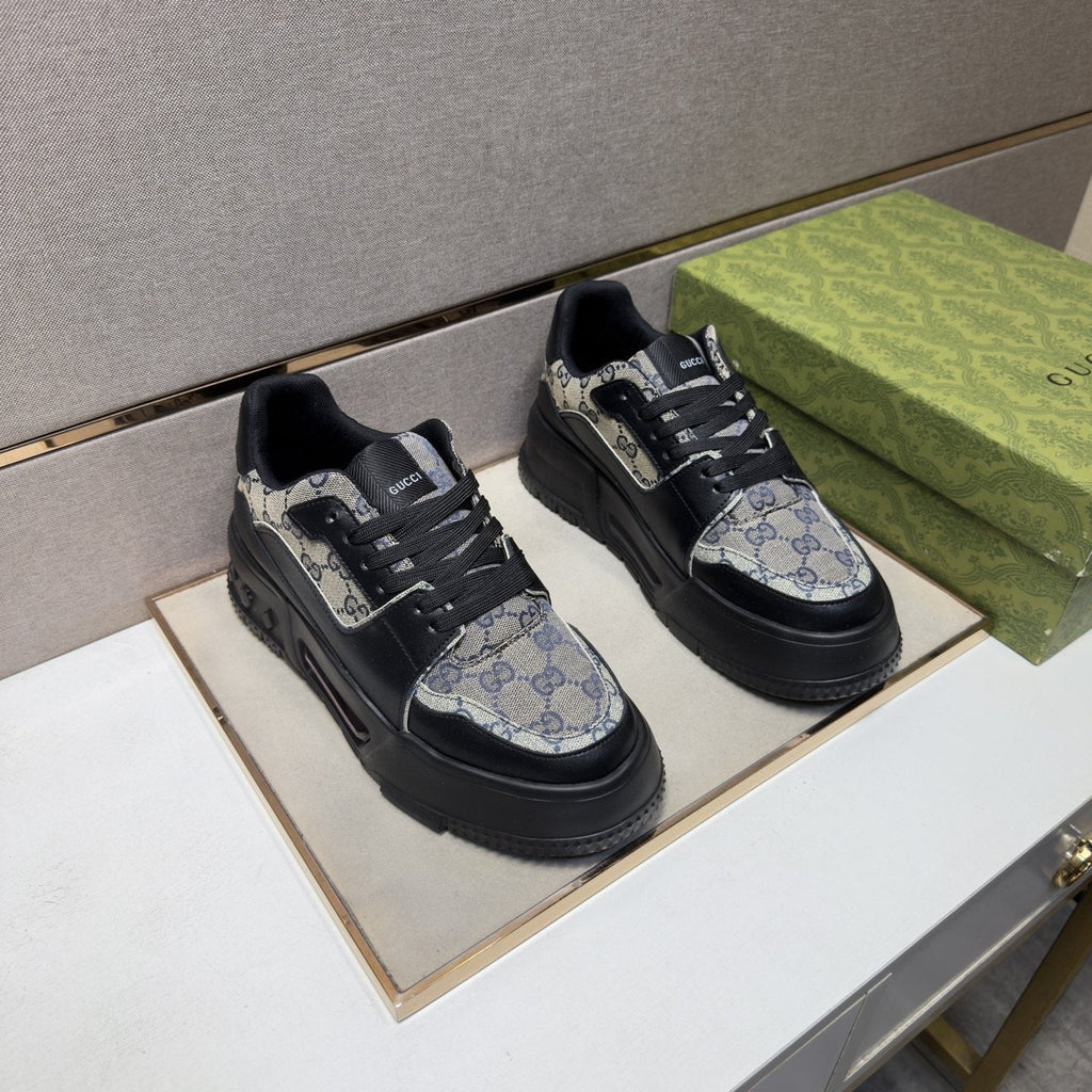 Gucci Men's GG Panel Low-Top Sneakers