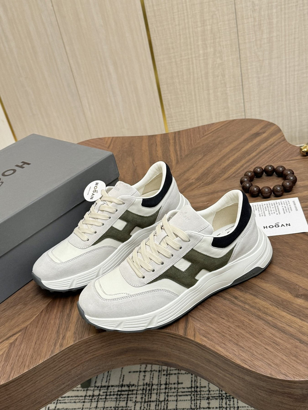Hogan Women's H-Stripes Platform Sneakers