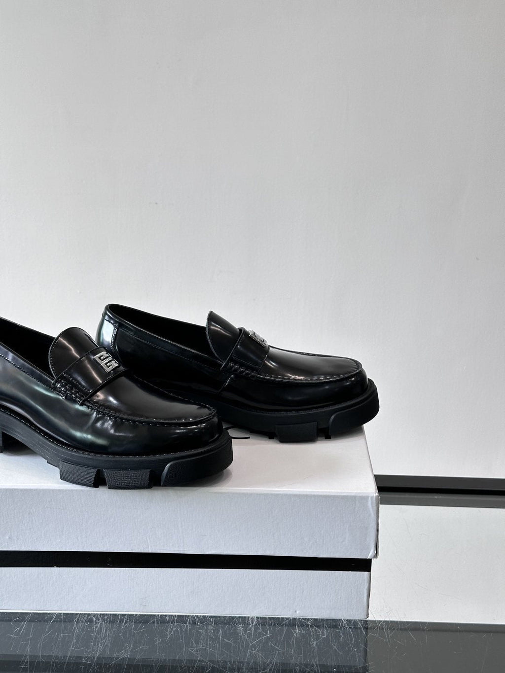 Givenchy Men's Metal-Accent Lug Sole Loafers