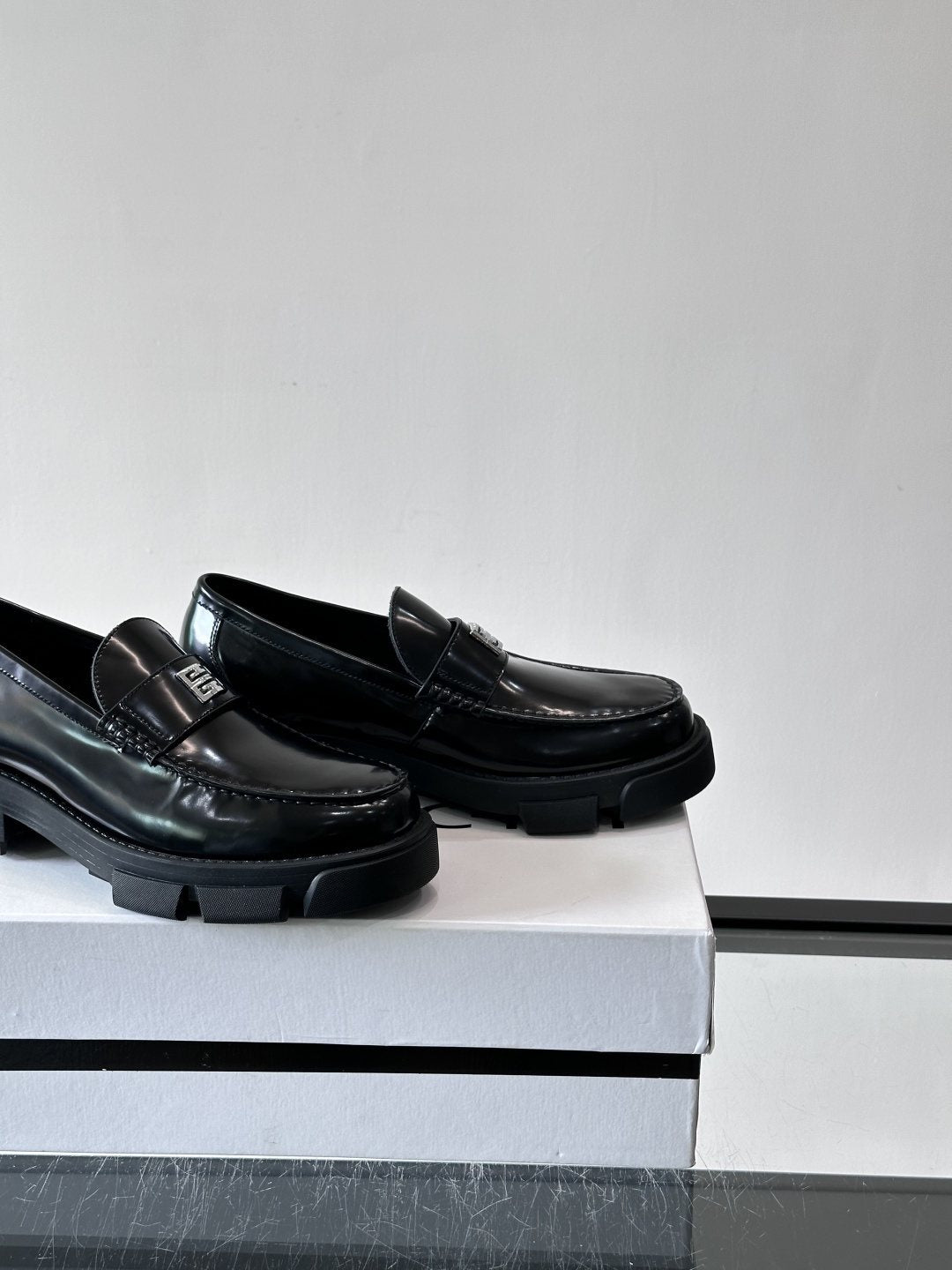 Givenchy Men's Metal-Accent Lug Sole Loafers