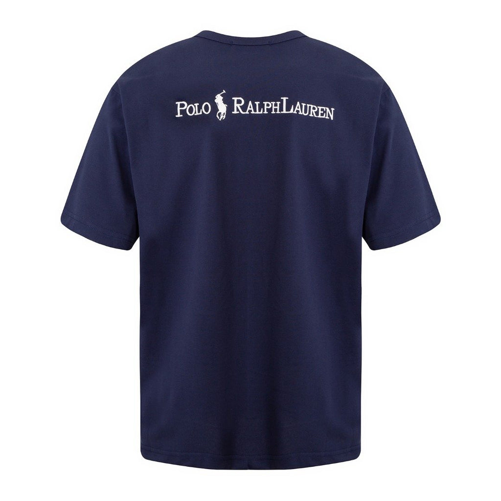 Ralph Lauren Embroidered Letter Relaxed Crewneck T-Shirt