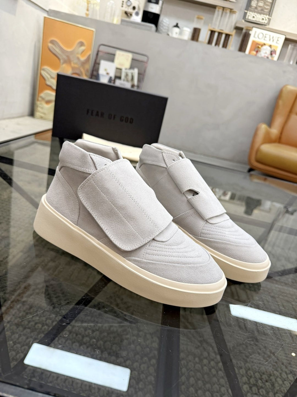Fear of God Strap High-Top Sneakers
