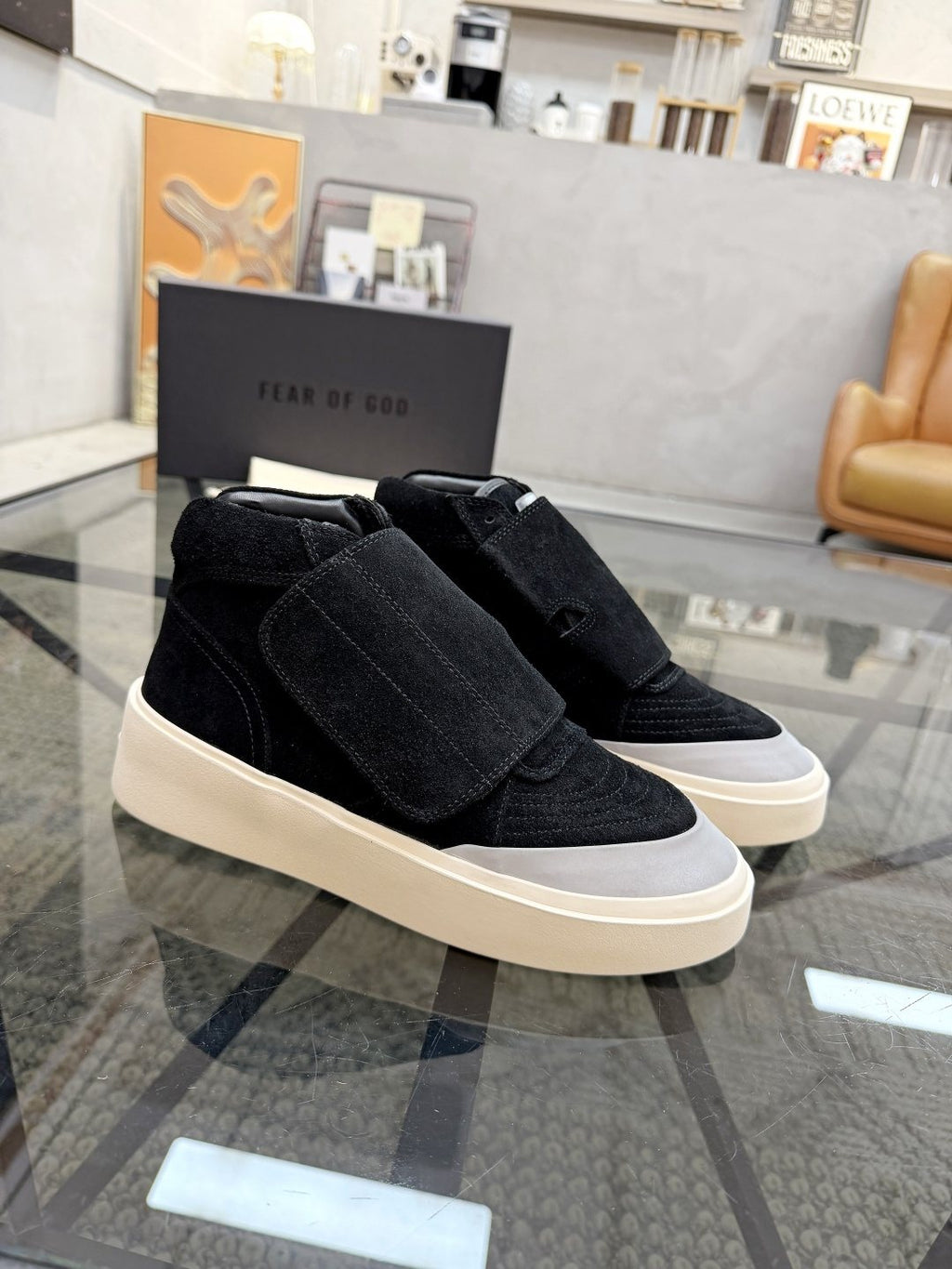 Fear of God Strap High-Top Sneakers